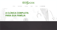 Desktop Screenshot of institutomaissaude.com